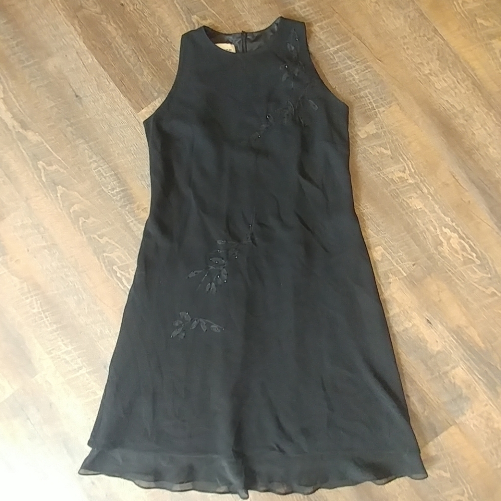 Evan-Picone black dress, size 12 petite